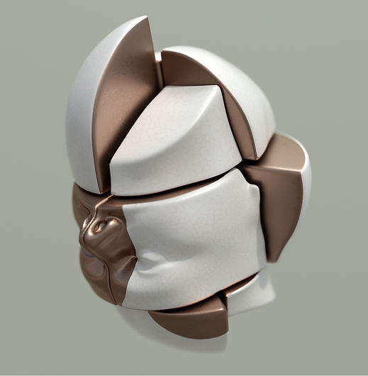 Лицо скульптуры