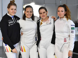 Degenfechterin Kim Treudt-Gösser startete zur U23-EM in
Bulgarien