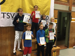 Fechter/innen on the road: Mülheim, Hagen, Bern