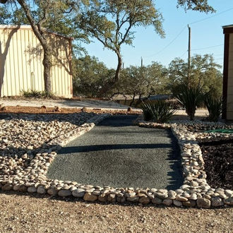 rock landscaping materials Blanco Road Mulch and landscape materials, texas