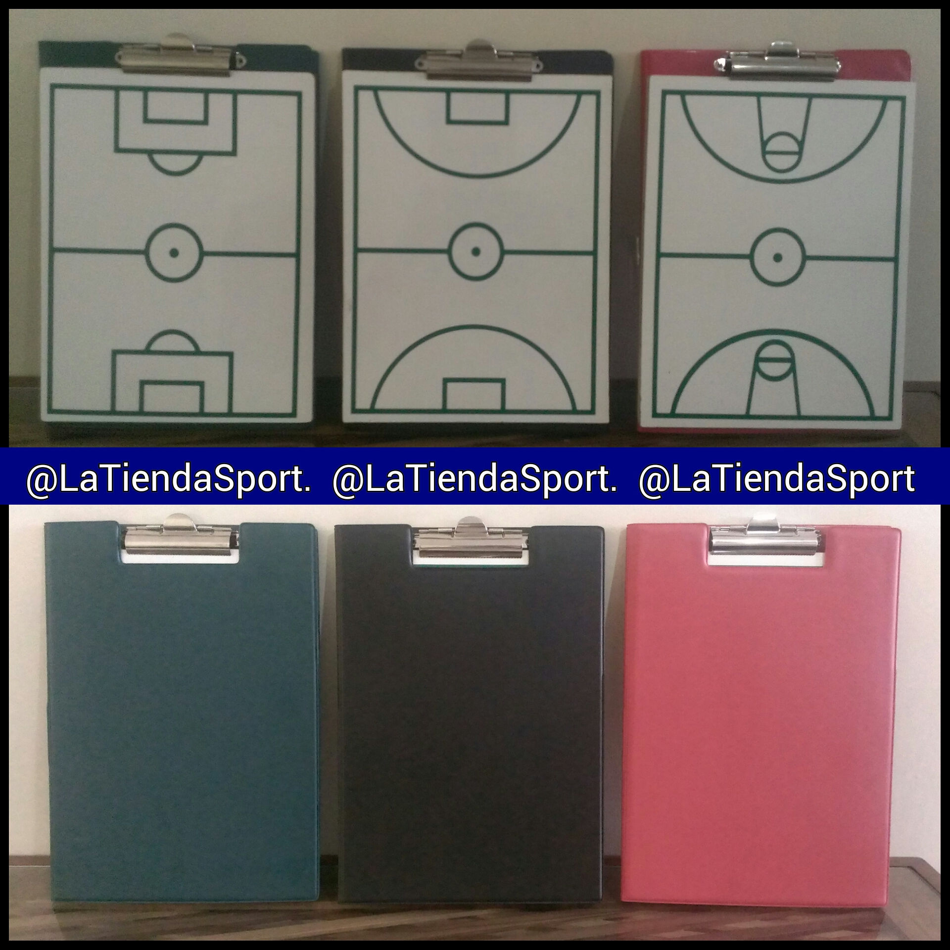 Tabla Táctica Acrílica Todos los Deportes, Carpeta