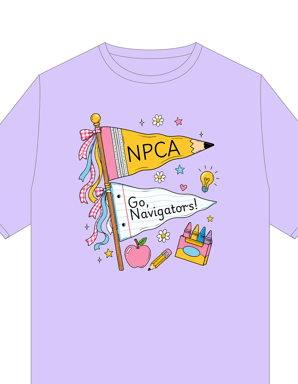 Thumbnail: "Flags" Spirit Shirt