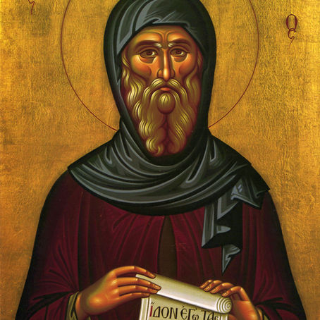 VENERABLE, TEÓFORO Y SANTO ABBA ANTONIO EL GRANDE