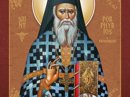 VENERABLE PORPHYRIOS DE KAVSOKALYVIA