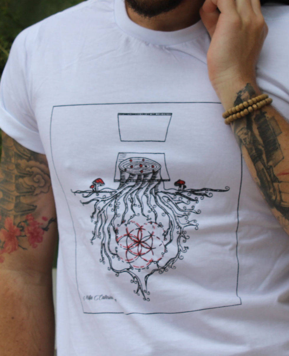 Miniatura: T-Shirt Raízes - Branco