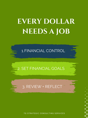EVERY DOLLAR NEEDS A JOB...