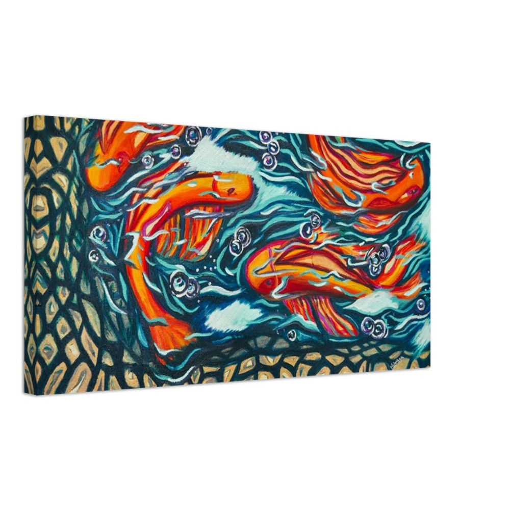 Koi Canvas Print