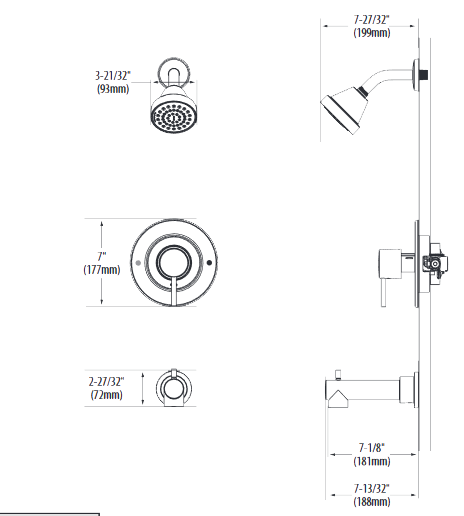 Thumbnail: Align shower trim
