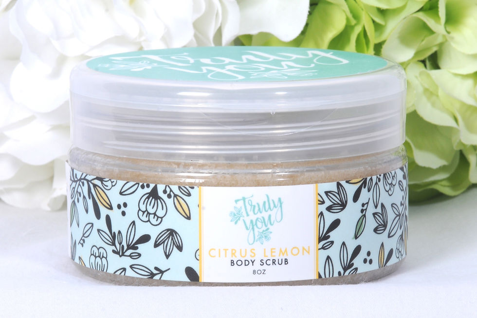 8 oz. Citrus Lemon Body Scrub