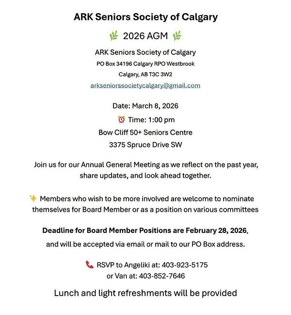 ARK Seniors Society of Calgary. AGM march 8 2026.JPG