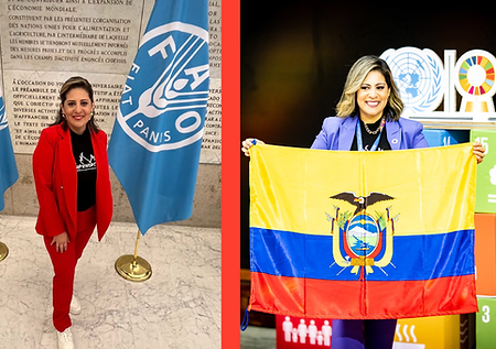 Paola Andrade CEO Ecuador Dice No Mas protagonista Documental Supervivientes®️