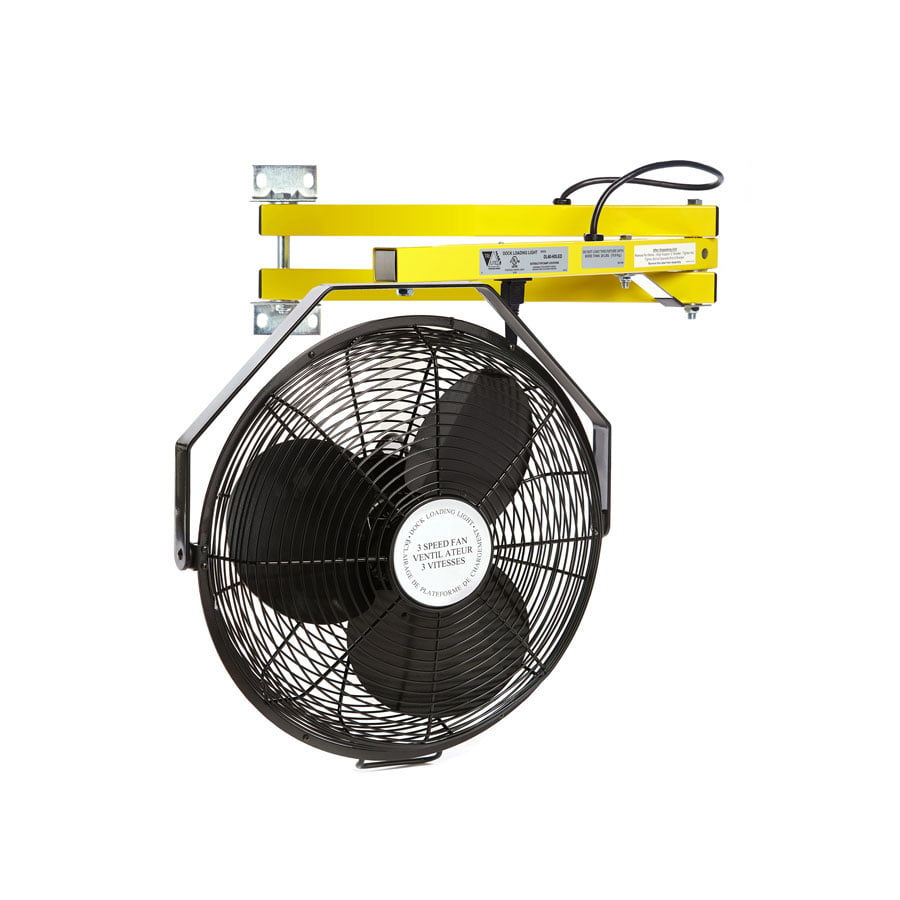 kit de ventilador de luz para andenes de carga