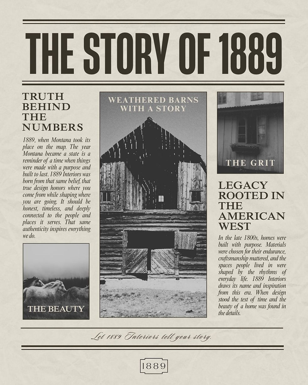 The story of 1889 Interiors