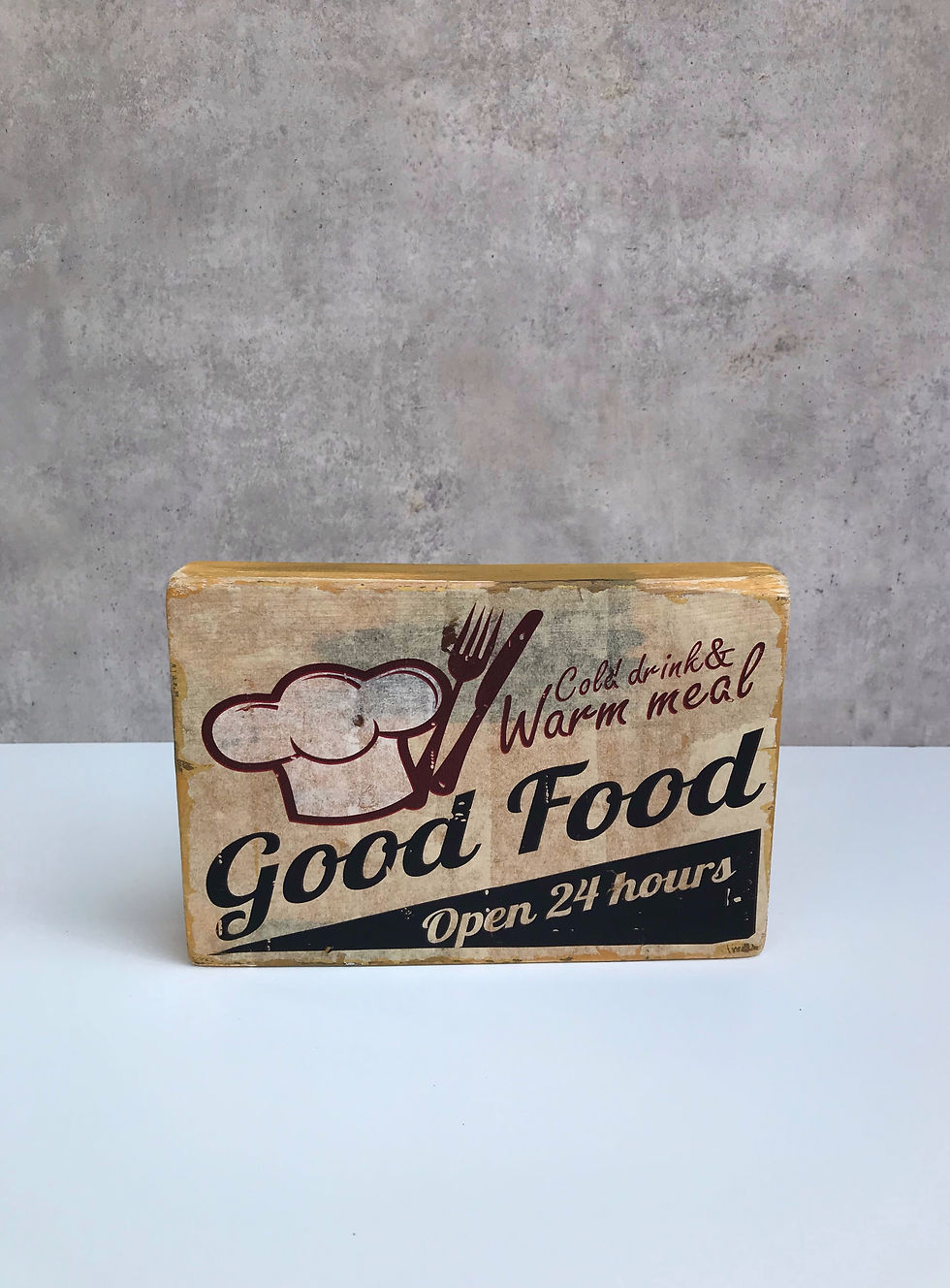 Thumbnail: Blocks Schilder, Retro Look