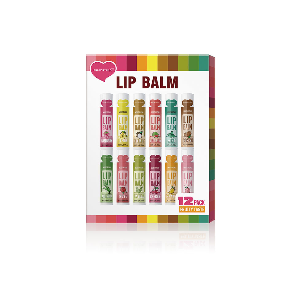 Miniatura: 12 PCS/gift lip balm set 5g Deep Moisturizing and long-lasting moisturizing exfo
