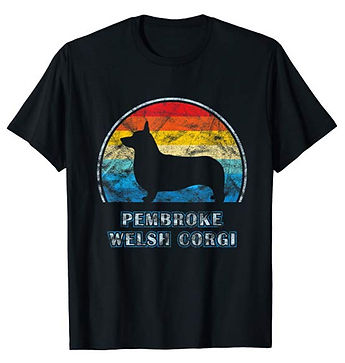 Vintage-Design-tshirt-Pembroke-Welsh-Cor
