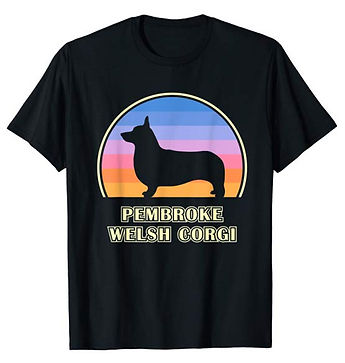 Vintage-Sunset-tshirt-Pembroke-Welsh-Cor
