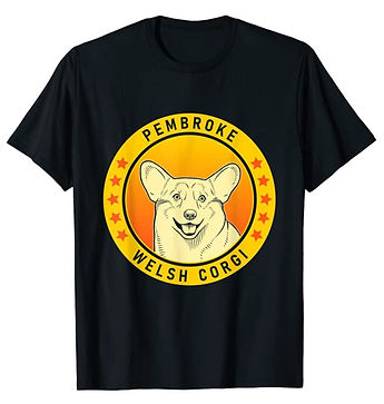 Pembroke-Welsh-Corgi-Portrait-Yellow-tsh
