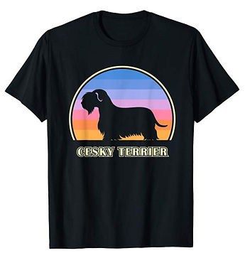 Vintage-Sunset-tshirt-Cesky-Terrier.jpg