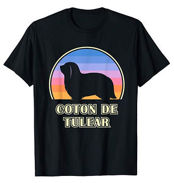 Vintage-Sunset-tshirt-Coton-de-Tulear.jp