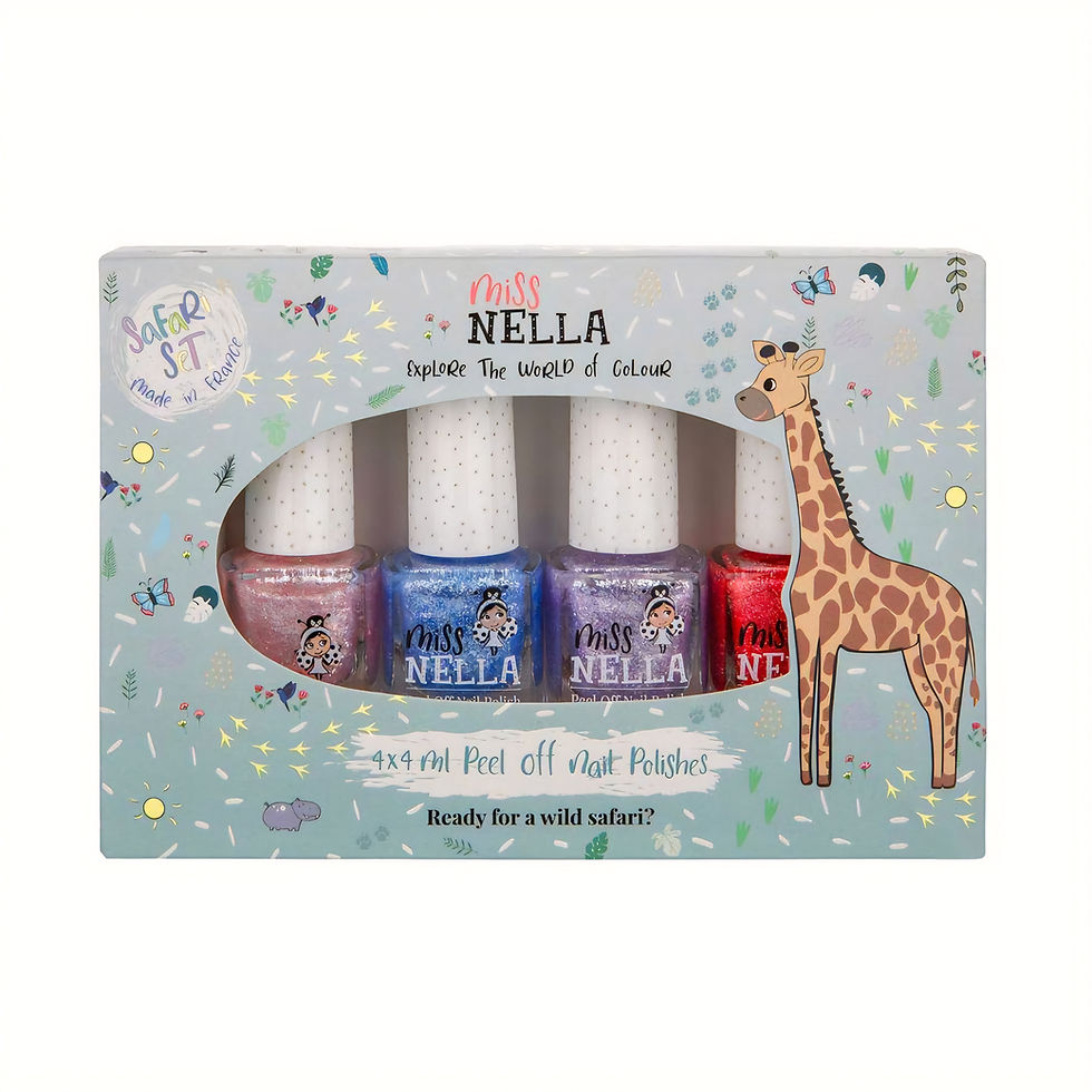 縮圖：Miss Nella - Collection Pack Of 4 Nail Polishes