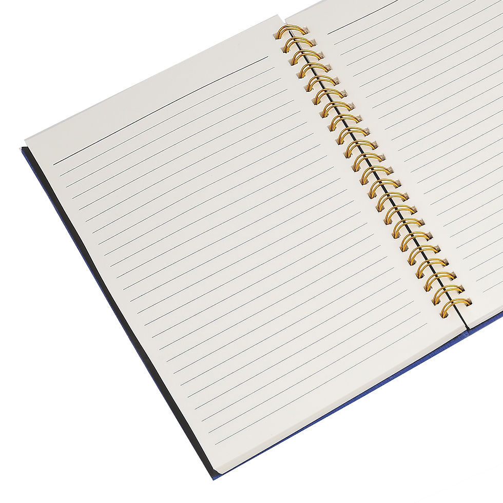 Thumbnail: copy of Fish Charm Linen Journal (x 10)