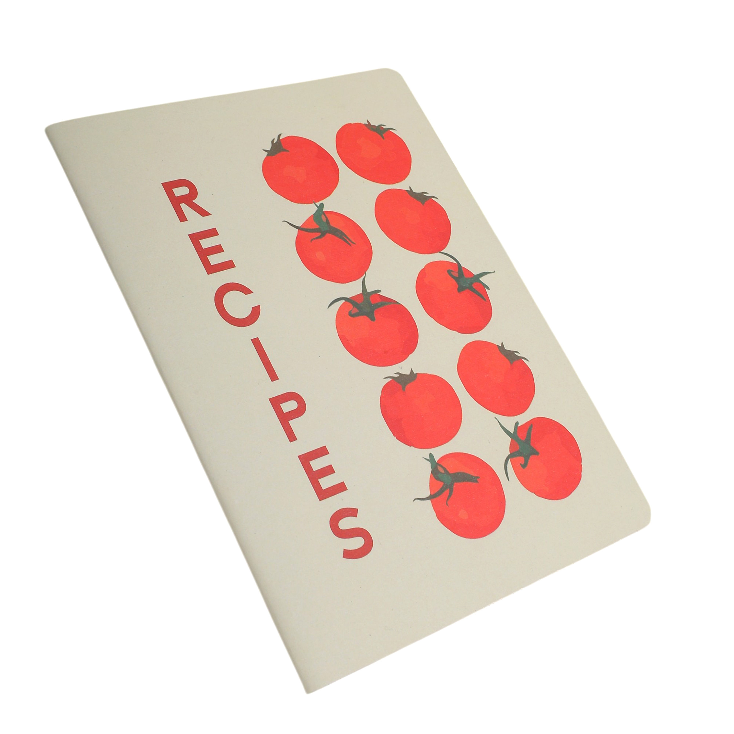 Tomato Recipe Notebook (1 design x 10)