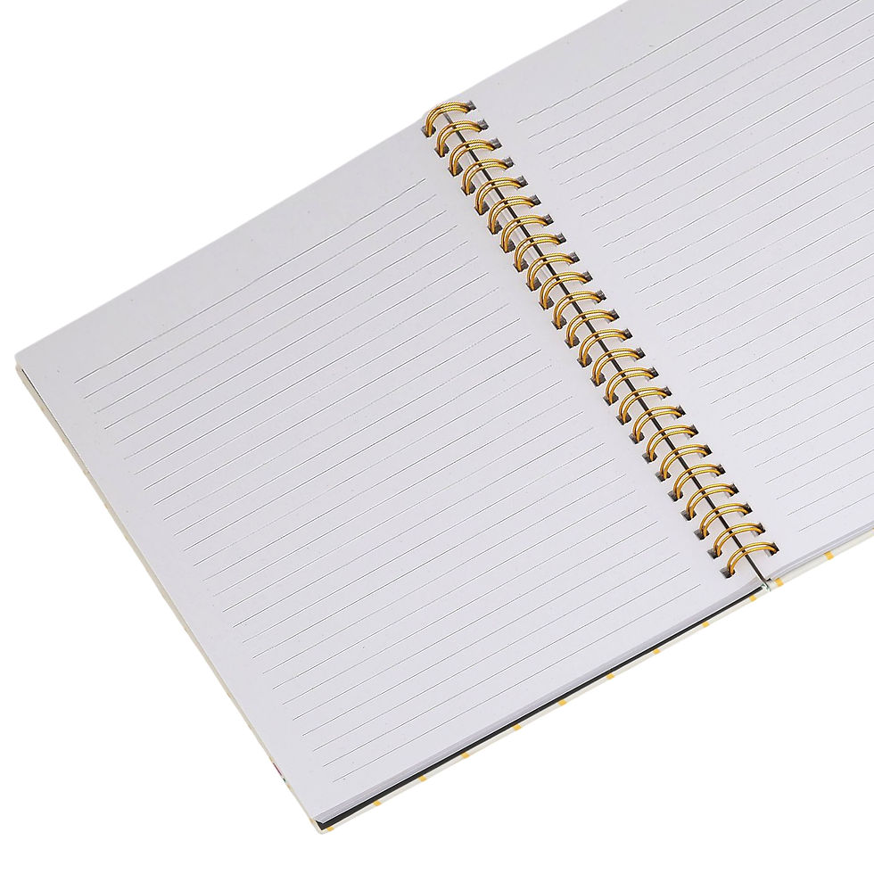 Thumbnail: Check floral Journal (x 5)