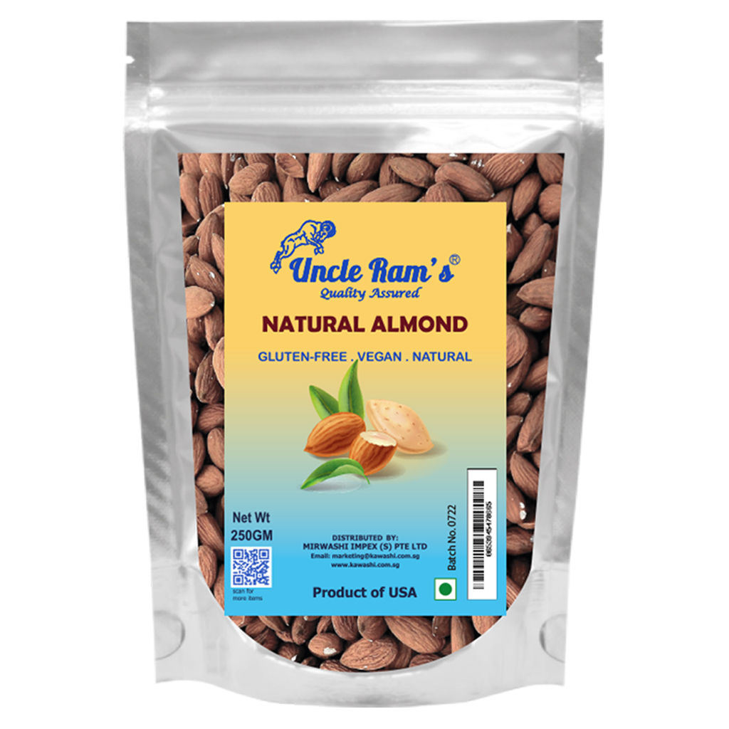 UncleRam's Natural Almond -250g