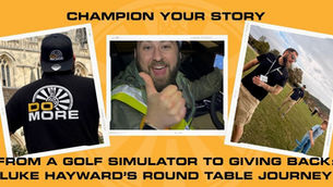 Champion Your Story: From a Golf Simulator to Giving Back