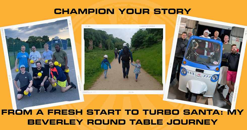 Champion Your Story: From a Fresh Start to Turbo Santa