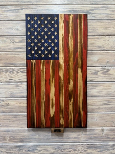 50 Star Vertical Traditional Flag