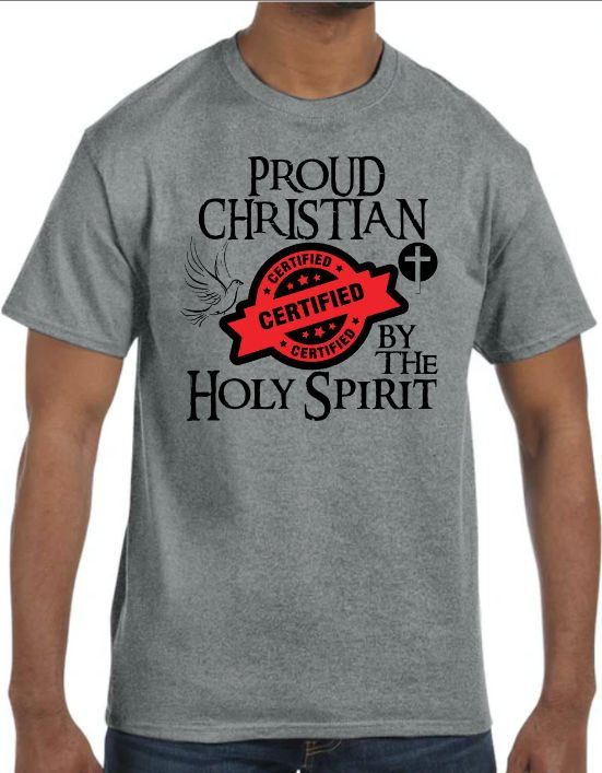 Thumbnail: Proud Christian-Certified Cotton Short Sleeve T-shirt