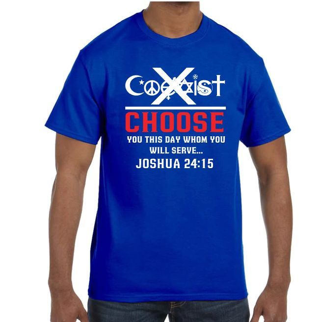 Thumbnail: Choose You This Day Cotton Short Sleeve T-shirt