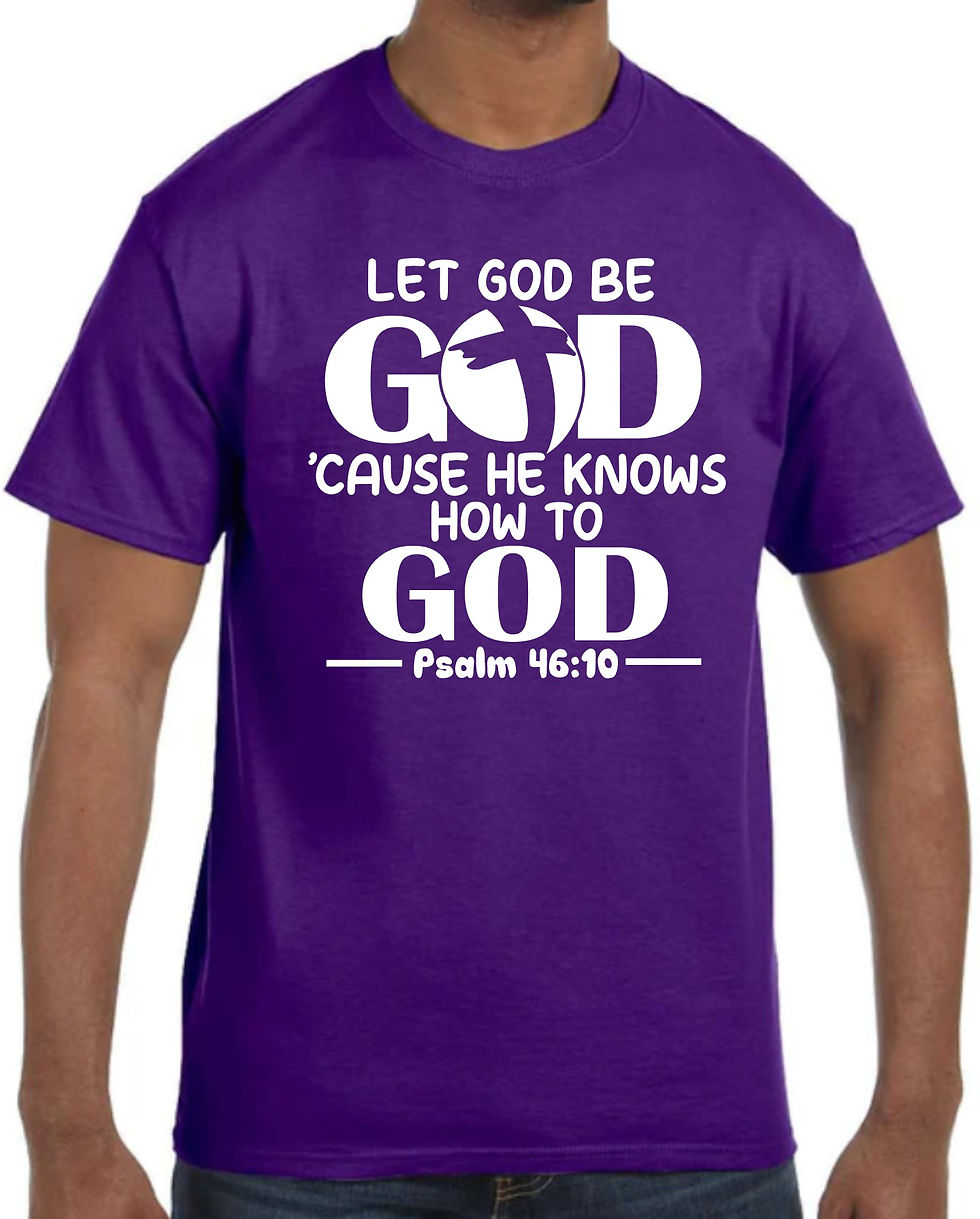Thumbnail: Let God Be God Short Sleeve T-shirt