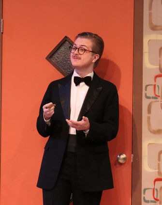 A Doll's House - University of Minnesota Morris - Dr. Rank stands surprised and thankful for the kindness of his friends, savoring one last pleasant look