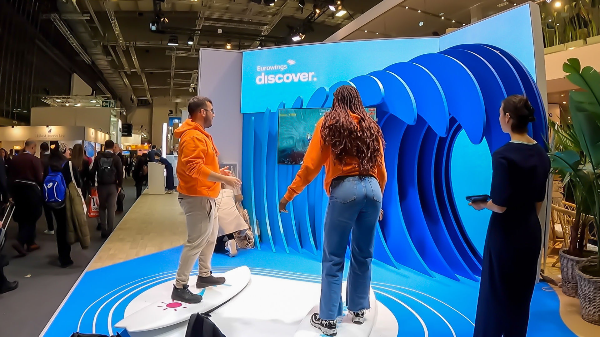 Eurowings Discover auf der ITB Berlin 2023