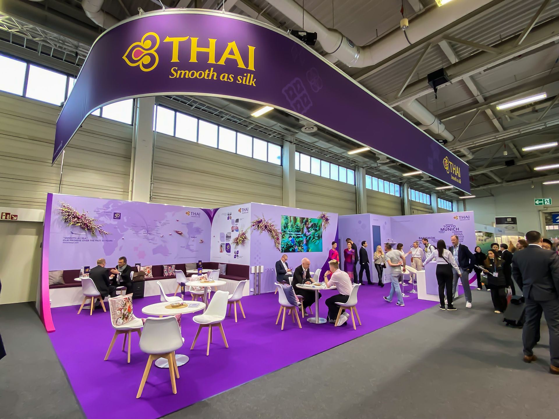Thai Airways auf der ITB Berlin 2023