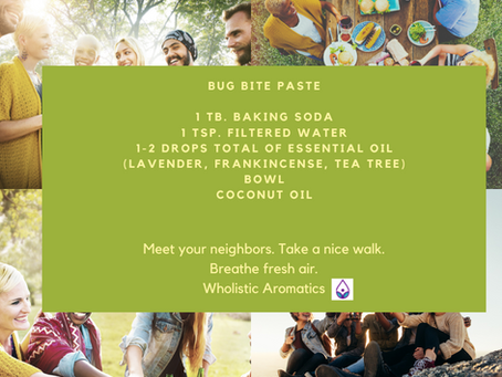 Bug Bite Paste Recipe