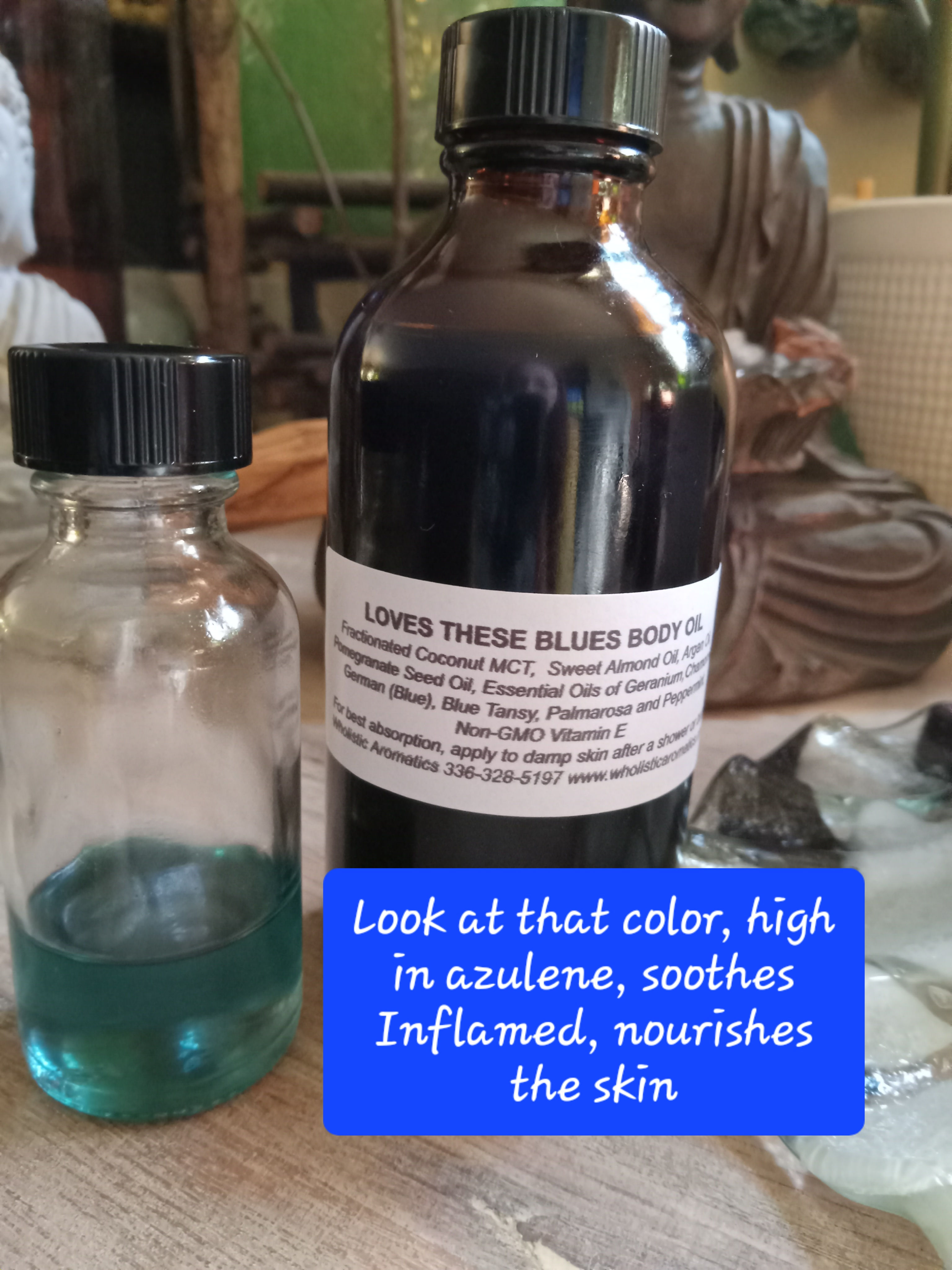 Love Those Blues  Body Oil