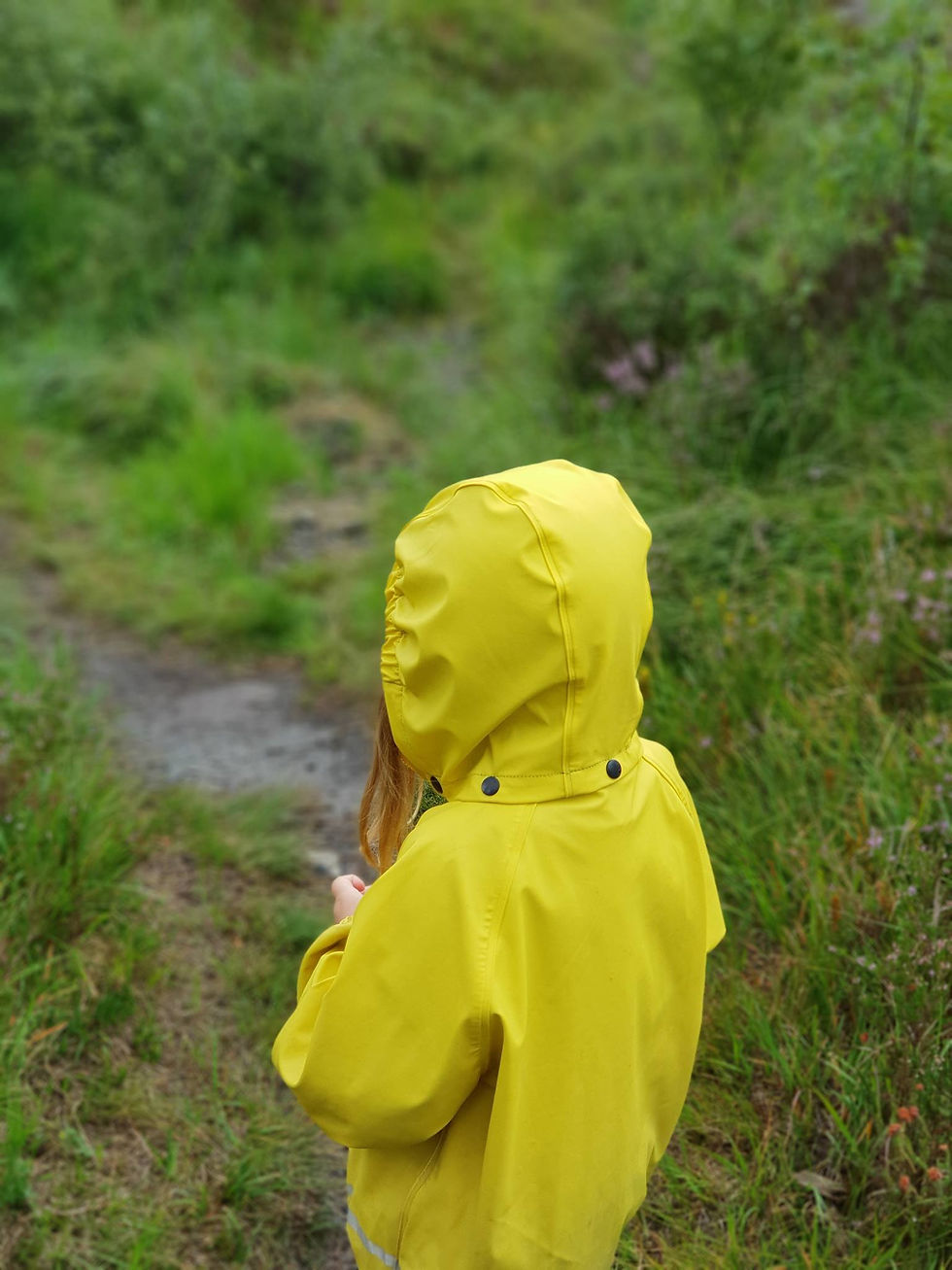 ute i regn