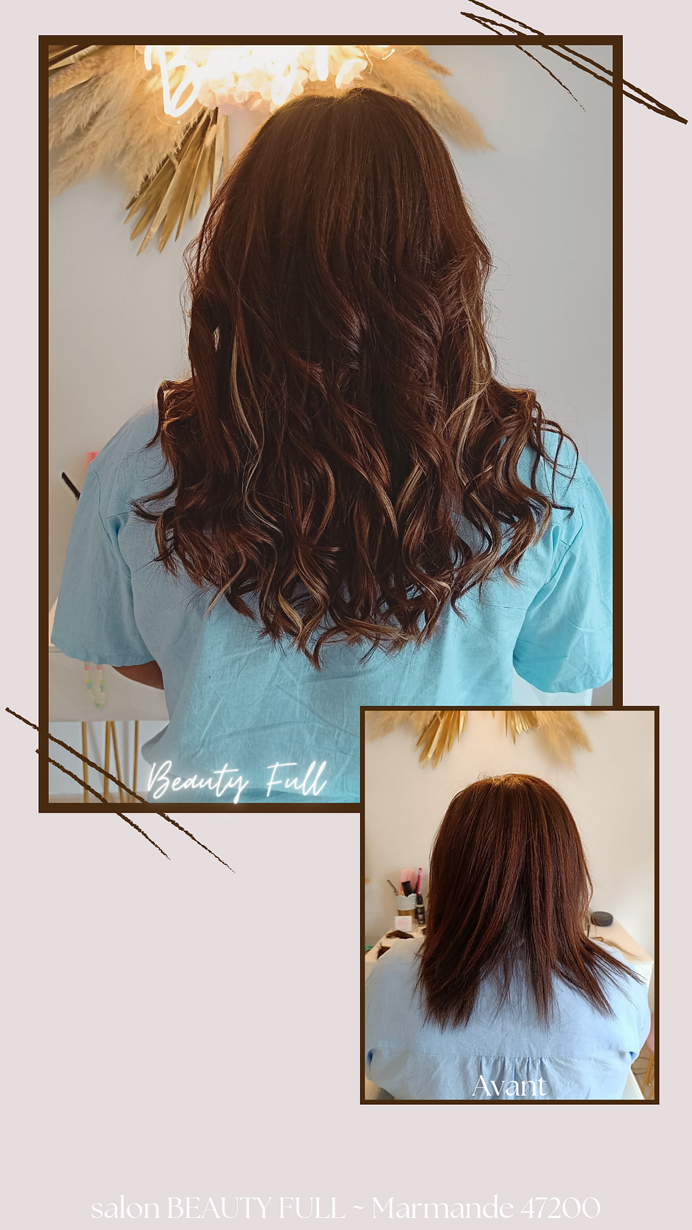 Extensions de cheveux
