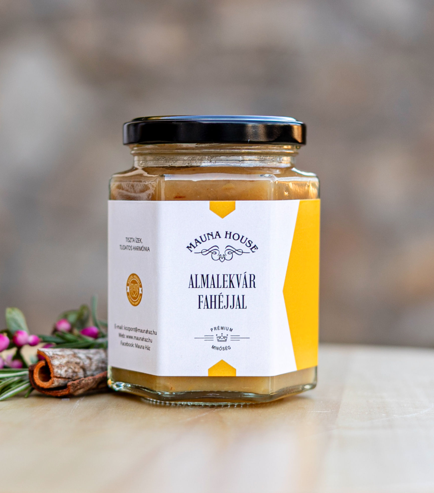 Almalekvár fahéjjal