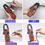 Thumbnail: HABOTEST HT206 Pliers Ammeter Amperometric Clamp Meter Professional Digital 