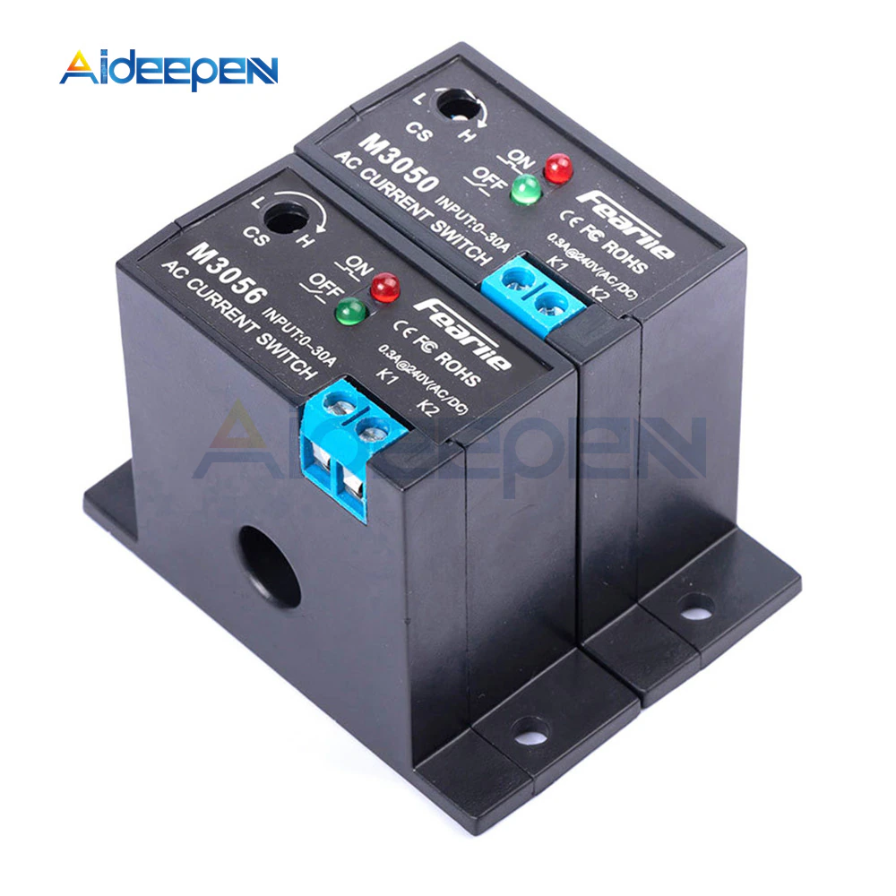 1pcs M3050 M3056 0.3A 240V AC/DC AC Current Detection Alarm Module 