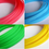 Thumbnail: Colorful PET Expandable Cable Sleeve 2mm ~ 30mm Tight Braided High Density 