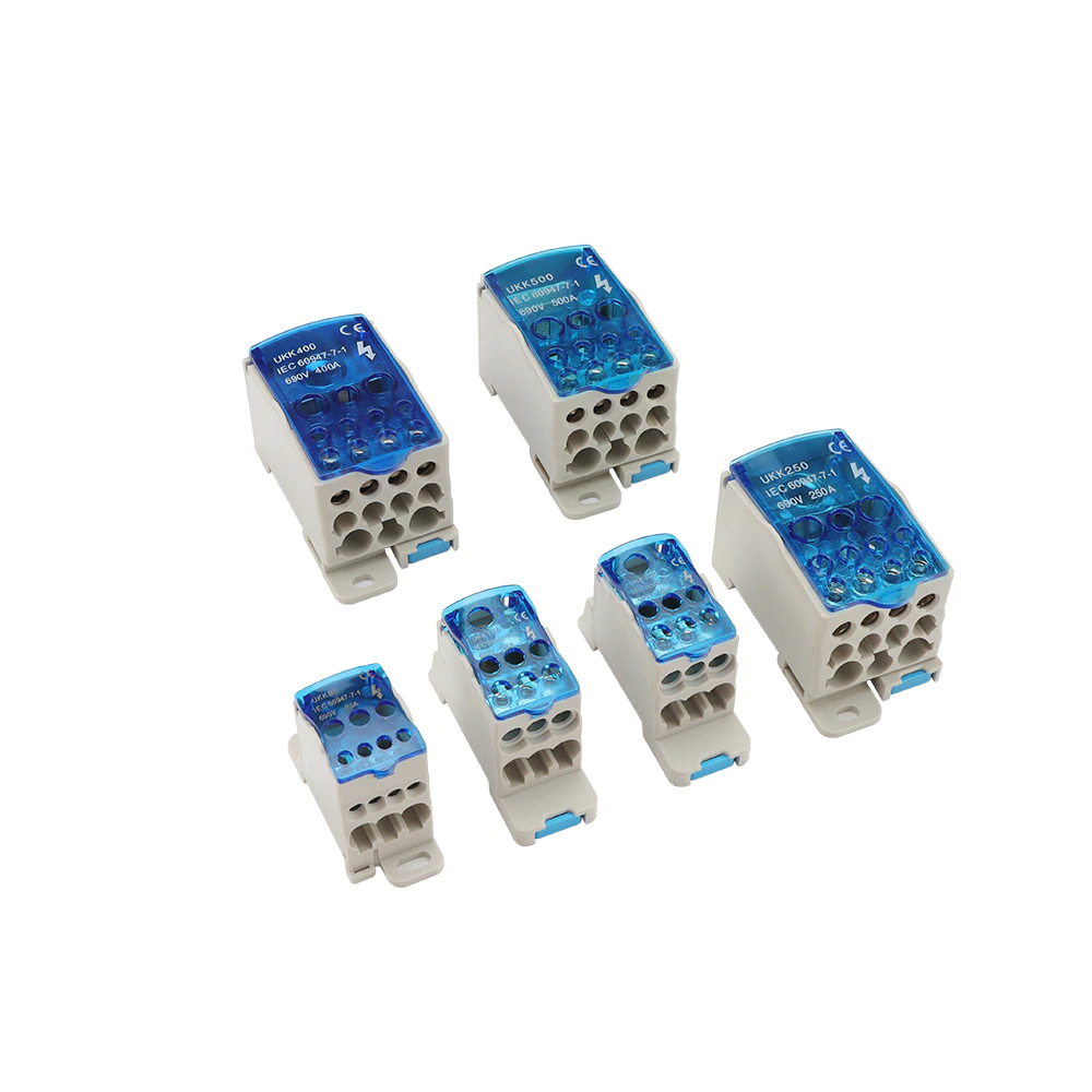 Din Rail Distribution Box Block One In Multiple Out UKK Power Universal Electric