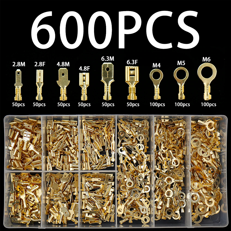 Thumbnail: 2.8/4.8/6.3mm Spring Plug Crimp Crimping Hand Tool Female Male Wire Connectors 