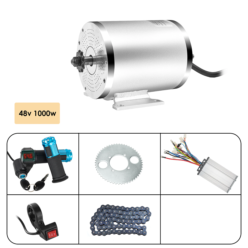 Thumbnail: E-bike Brushless Motor Kits 60V 2000w Electric Scooter Motor 1000w 48v Electric 