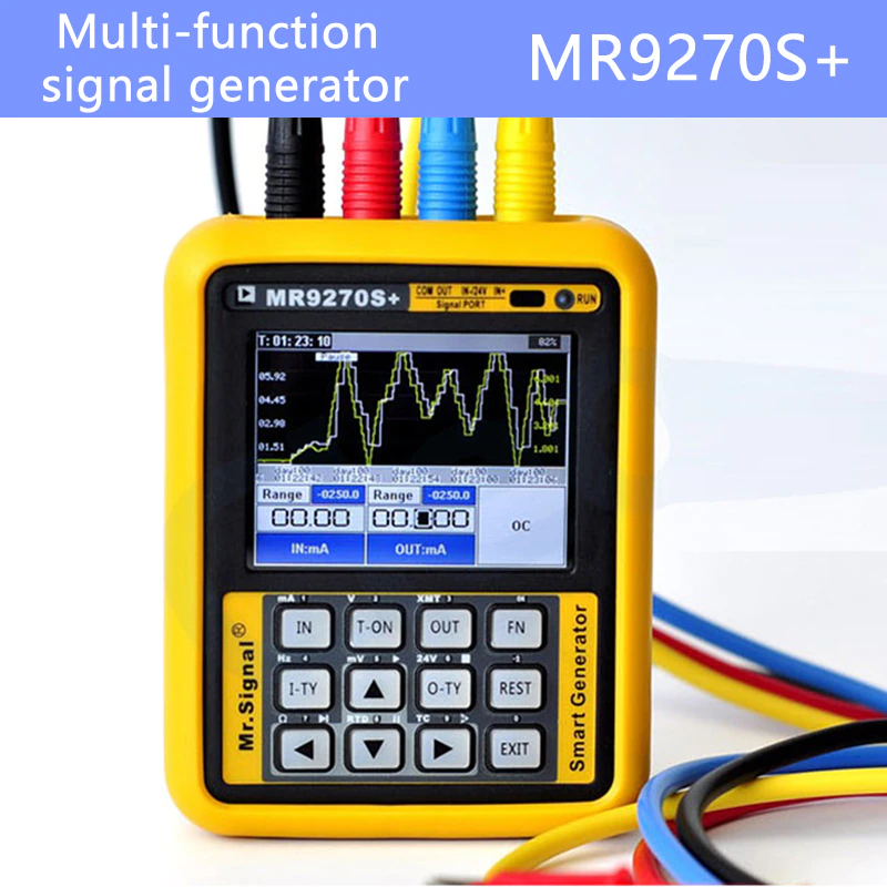 Thumbnail: Upgraded MR9270S+ Hart 4-20mA Signal Generator Calibration Current Voltage PT100